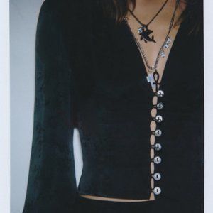 Réalisation Par Kaia blouse in voodoo size small